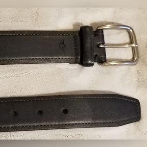 Dockers dark blue leather belt, Size 40.